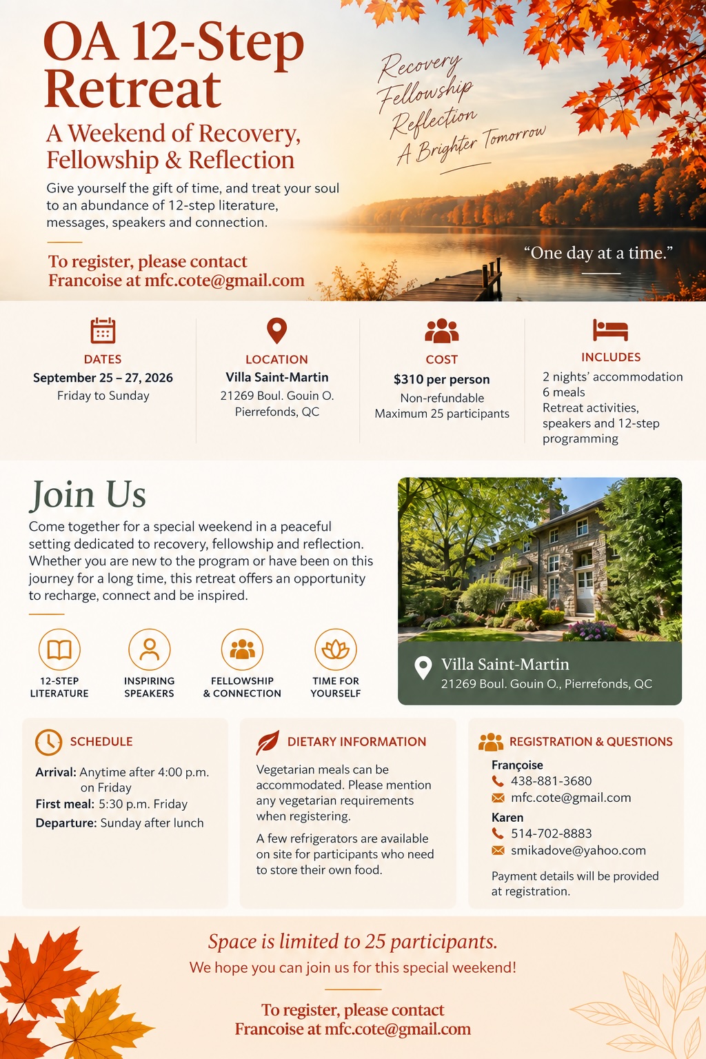 OA 12-Step Retreat